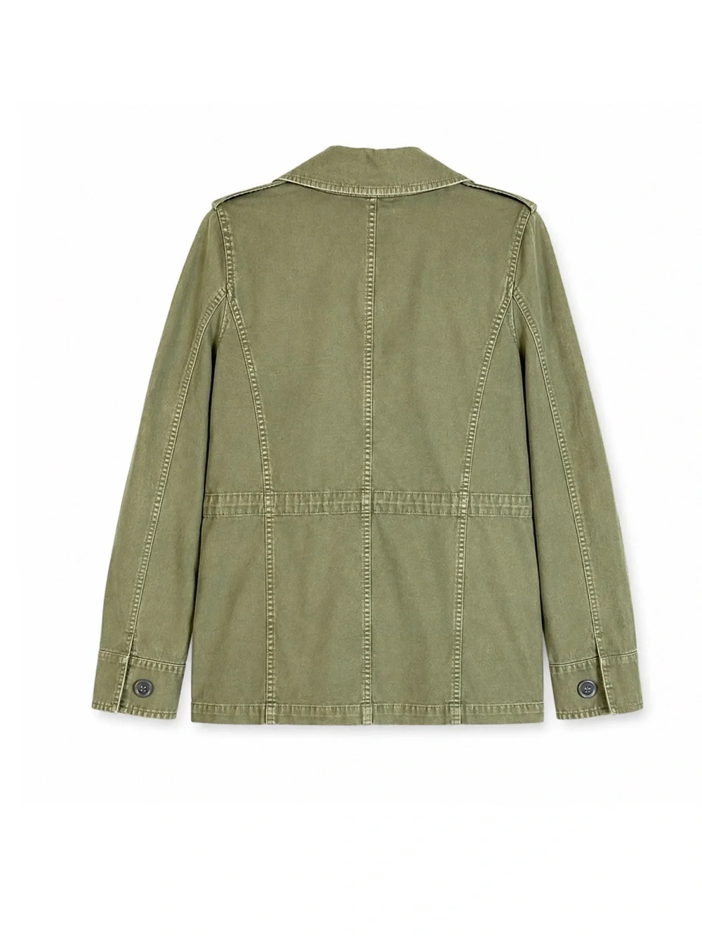 Madewell Outbound Utility Jacket Olive Army Green Military Field Jacket